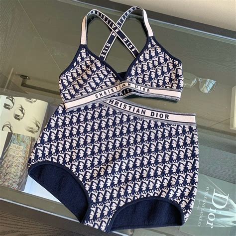 dior bathing suit top|christian Dior two piece swimsuit.